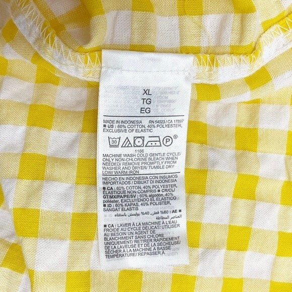 Old Navy Long Fit & Flare Tiered Seersucker All-Day Maxi Dress Women's Size XL - Picture 9 of 12